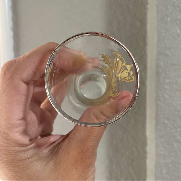 Sterling Silver on Crystal Poppy Floral Bud Vase - Picture 9 of 10